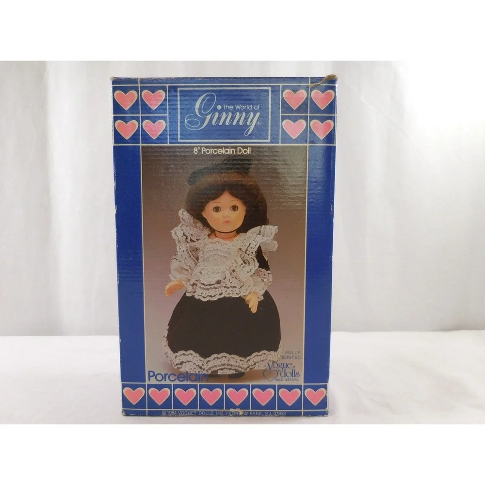 1984 Ginny Dolls Fully Jointed Porcelain Doll 8